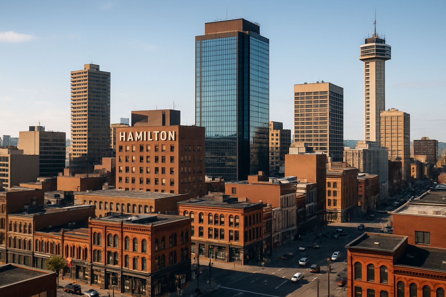 Гамильтон, Онтарио - центр города