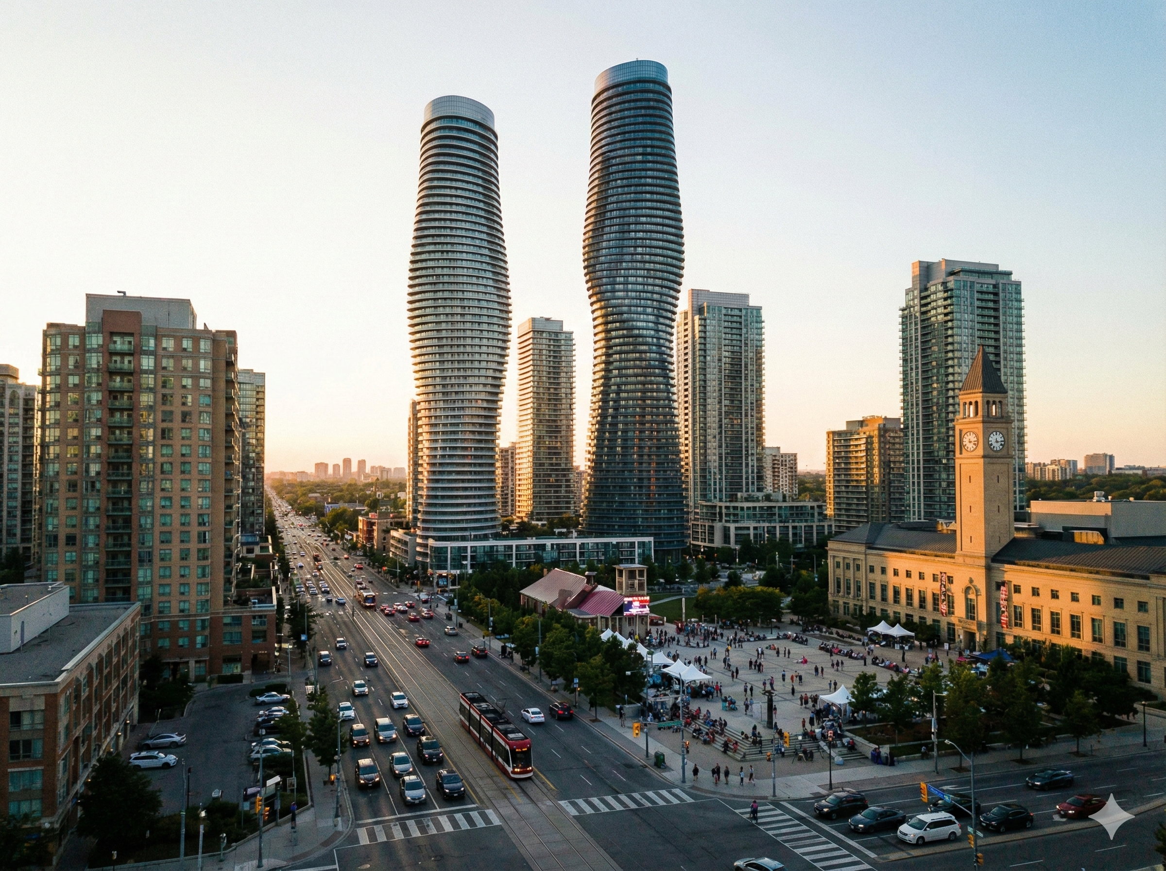 Вид на город Миссиссога