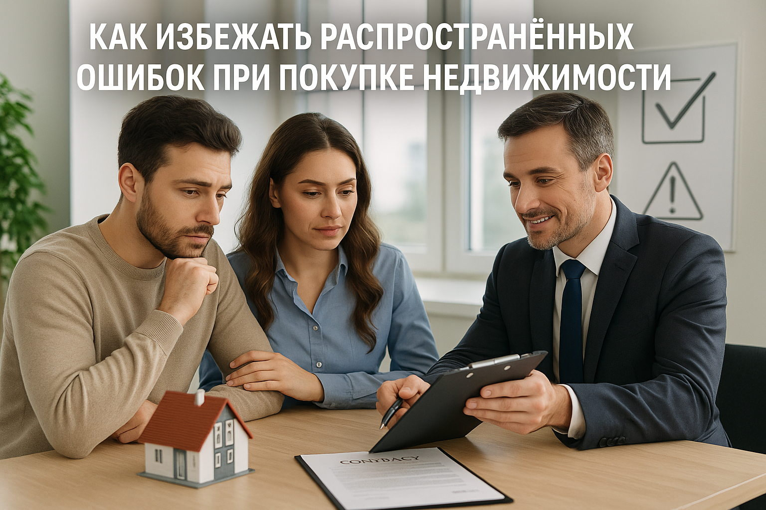 Как избежать распространённых ошибок при покупке недвижимости
