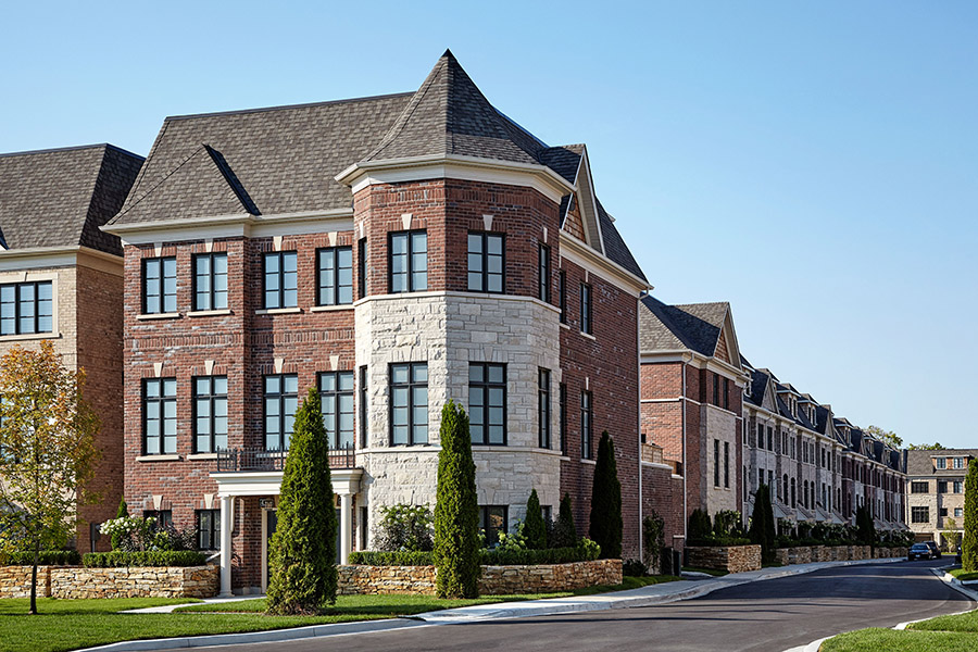 Oakville ravine townhouse